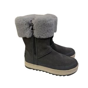Gray Suede KOALBURRA by UGG Tynlee Waterproof Winter Boots 8us